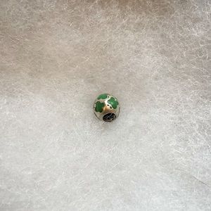 Sterling silver pandora shamrock charm